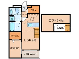 ブリ－ゼ美鈴の物件間取画像